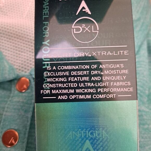 Antigua Ladies Golf Polo NWT - Picture 5 of 10